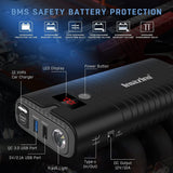 Portable Car Jump Starter 2000A Peak 12V Battery